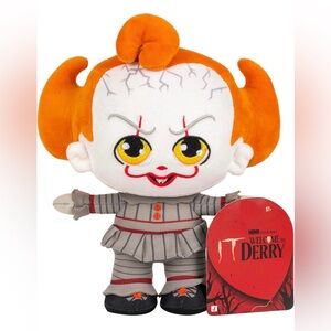 Welcome to Derry It Pennywise 8 inch Plush NWT